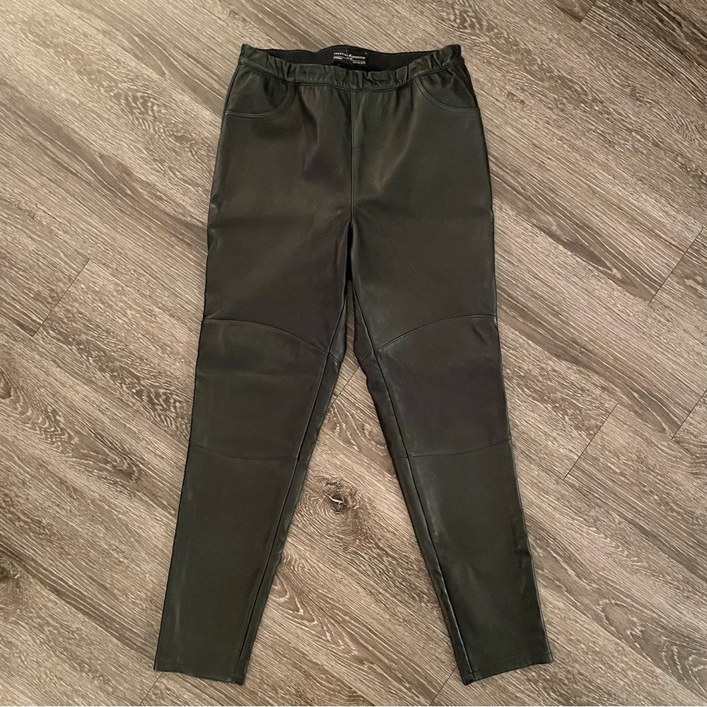 Peruvian connection bonded leather pants